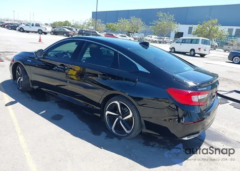 2022 Honda Accord Hybrid Sport из США, поврежденный, VIN 1HGCV3F25NA030199